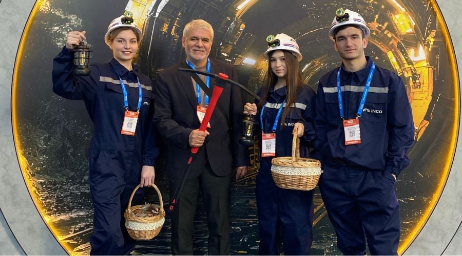 بازدیدکنندگان تخصصی و فعالان صنعت معدن در نمایشگاه MiningMetals Uzbekistan