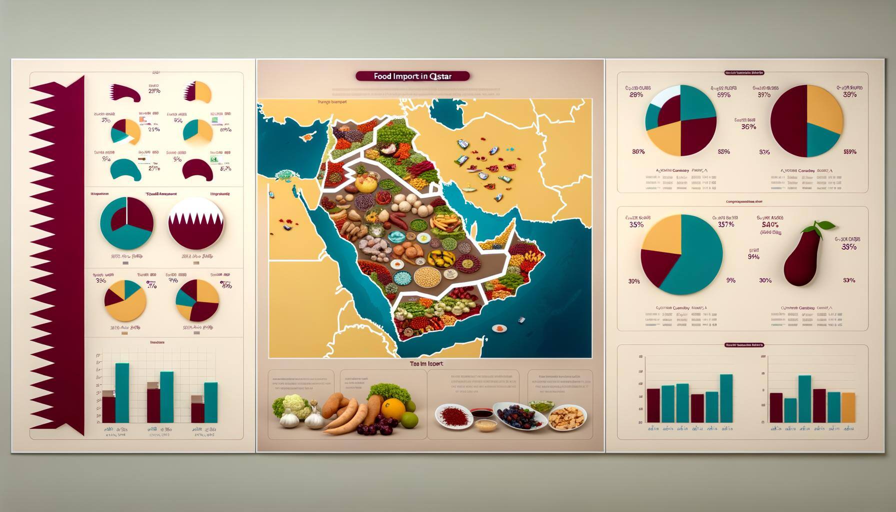 Food imports in Qatar a look at the statistics