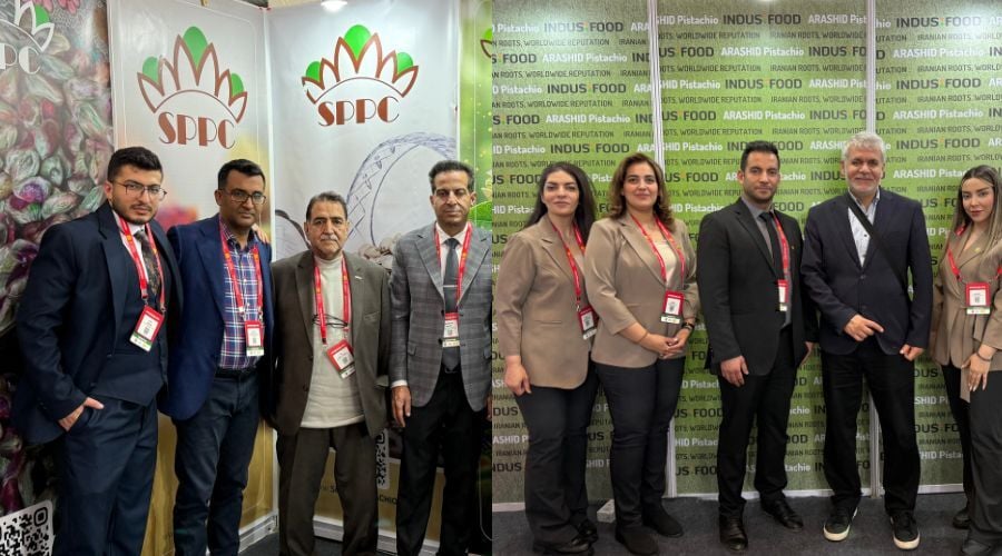 برخی مشارکت کنندگان در پاویلیون ایران در نمایشگاه اینداس فود هند توسط آرسا