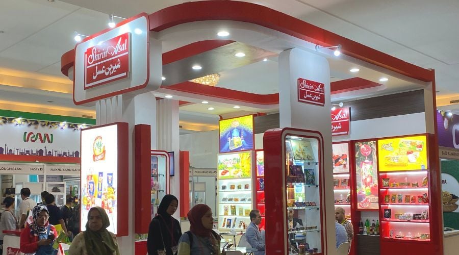 حضور درخشان شیرین عسل در نمایشگاه مواذ غذایی اندونزی  