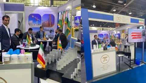 غرفه و دیدارهای تجاری در نمایشگاه معدن و فلزات ازبکستان ۲۰۲۵