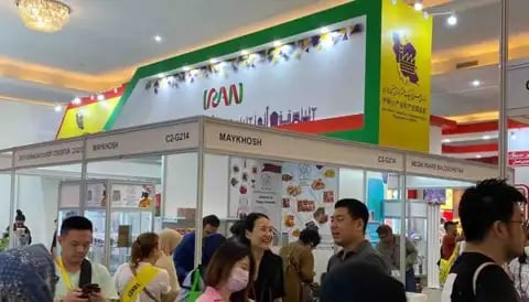 نمای غرفه در نمایشگاه سیال اینترفود اندونزی