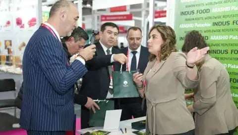 نمای غرفه در نمایشگاه بین‌المللی غذا و نوشیدنی هند – اینداس‌فود