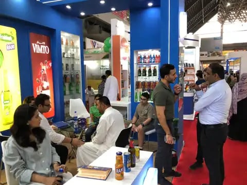 نمای غرفه در نمایشگاه صنایع غذایی فود آسیا لاهور