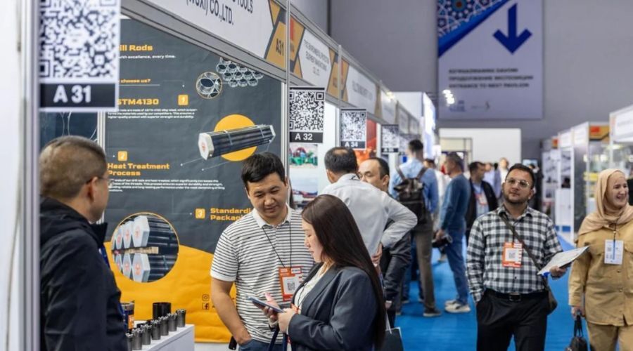 بازدیدکنندگان تخصصی و فعالان صنعت معدن در نمایشگاه MiningMetals Uzbekistan